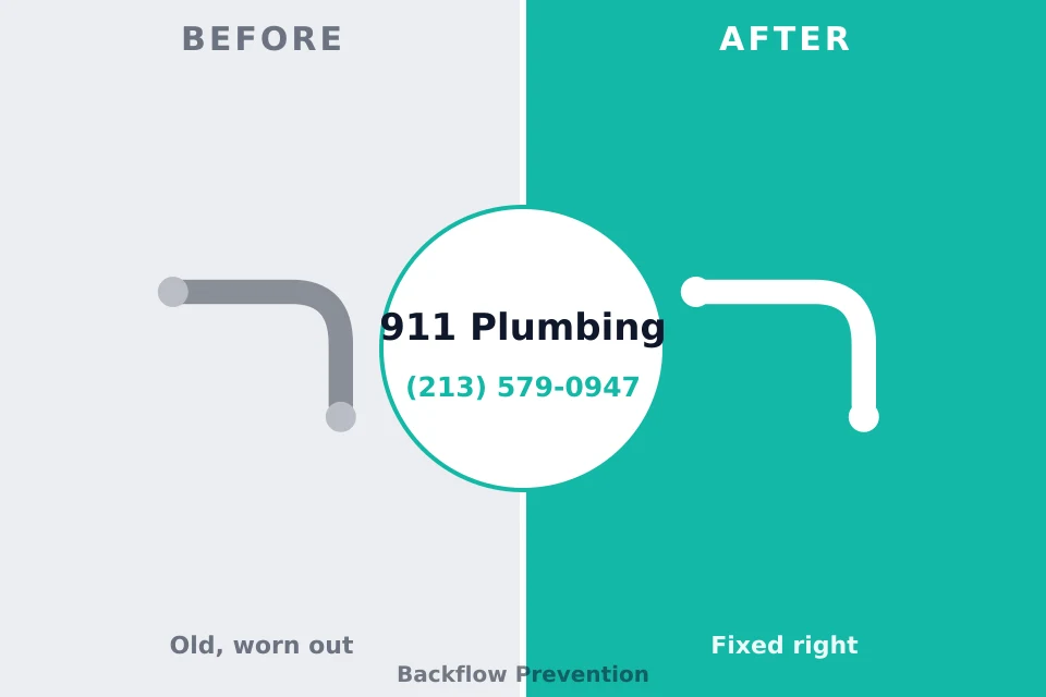 Before and after: plumbing repair Whitesburg, KY